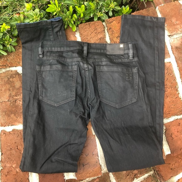 BCBGMaxAzria May skinny icy night wax jeans sz 28 - Picture 3 of 11